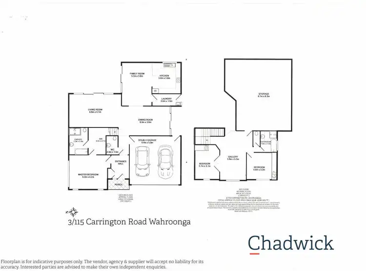 Floorplan of Homely house listing, 3/115 Carrington Road, Wahroonga NSW 2076