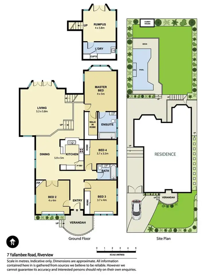 Floorplan of Homely house listing, 7 Yallambee Road, Riverview NSW 2066