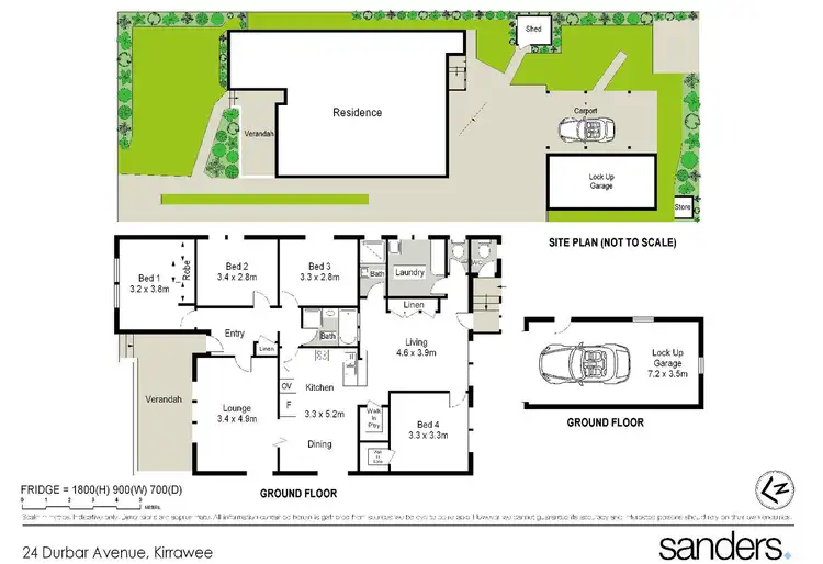 Floorplan of Homely house listing, 24 Durbar Avenue, Kirrawee NSW 2232