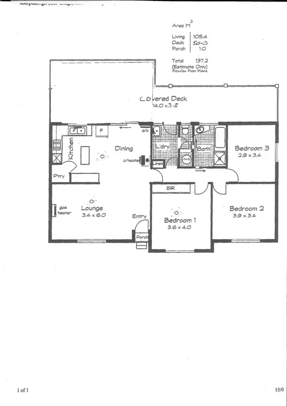 Floorplan of Homely house listing, 47 Warland Avenue, Victor Harbor SA 5211