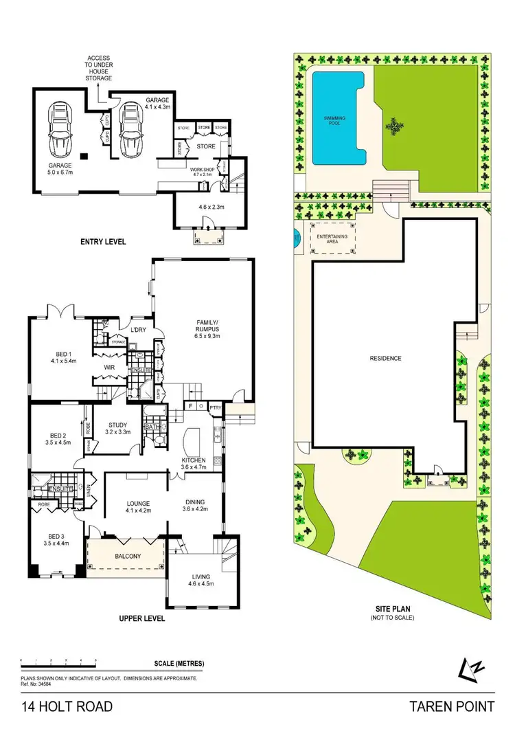 Floorplan of Homely house listing, 14 Holt Road, Taren Point NSW 2229