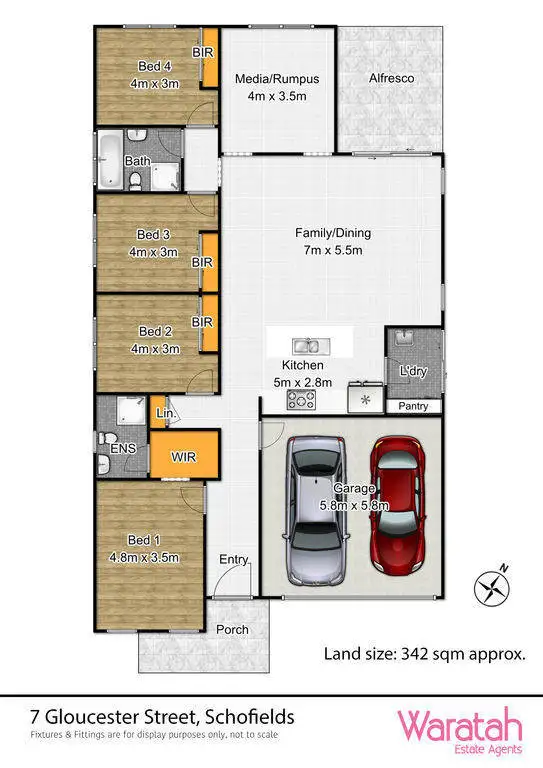 Floorplan of Homely house listing, 7 Gloucester Street, Schofields NSW 2762