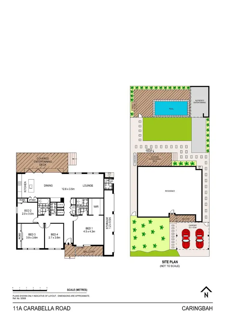 Floorplan of Homely house listing, 11a Carabella Road, Caringbah NSW 2229