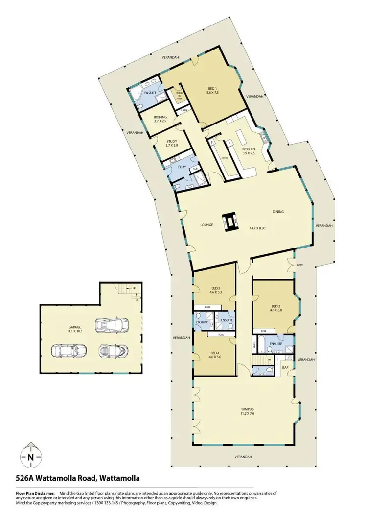 Floorplan of Homely house listing, 526A Wattamolla Road, Berry NSW 2535