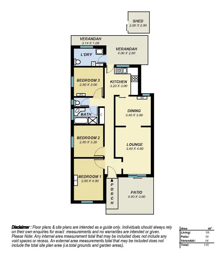 Floorplan of Homely house listing, 90A Daly Street, South Plympton SA 5038