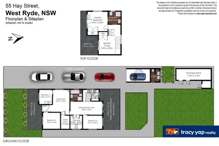 Floorplan of Homely house listing, 55 Hay Street, West Ryde NSW 2114