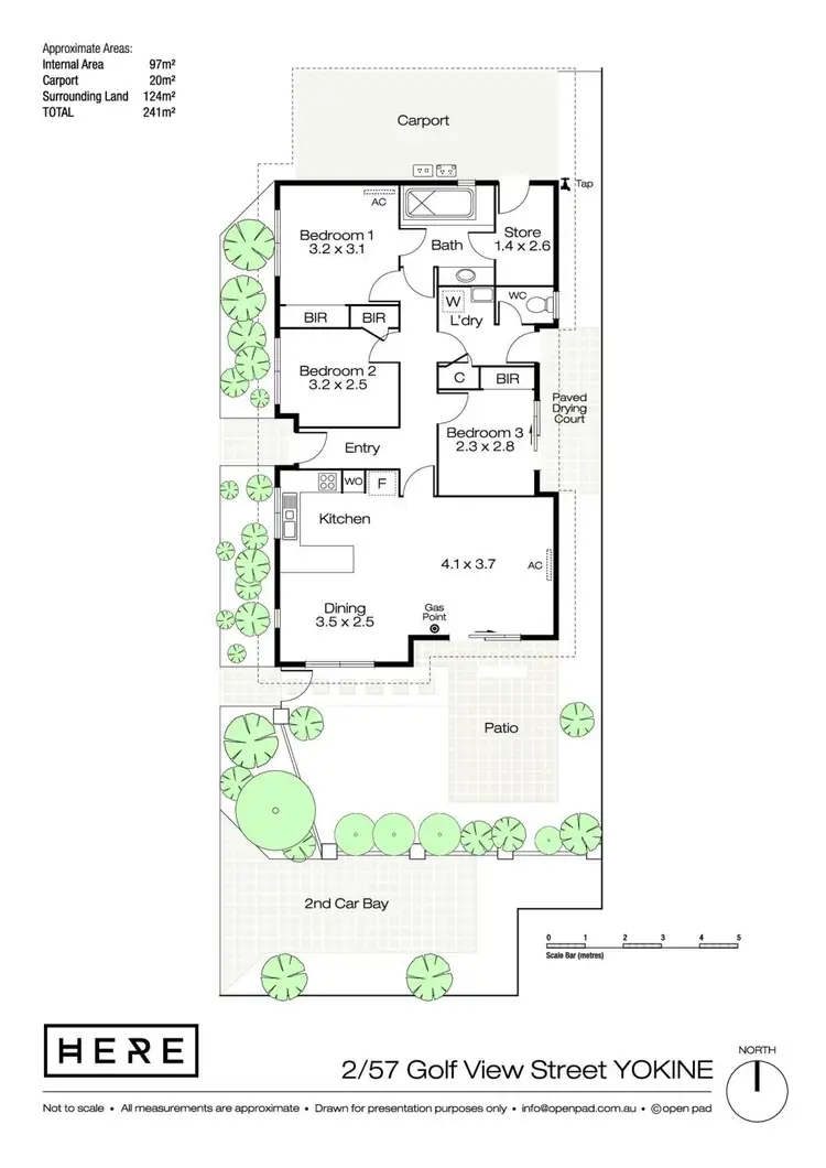Floorplan of Homely villa listing, 2/57 Golf View Street, Yokine WA 6060