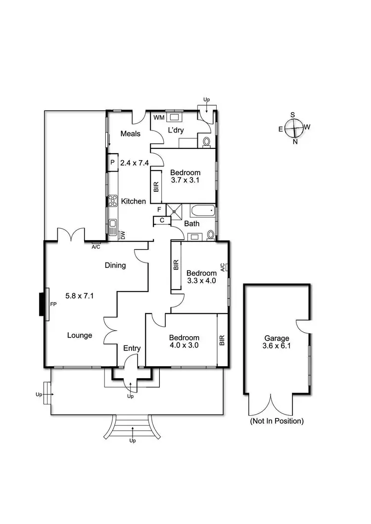 Floorplan of Homely house listing, 9 Howard Street, Reservoir VIC 3073