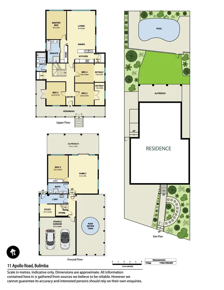 Floorplan of Homely house listing, 11 Apollo Road, Bulimba QLD 4171