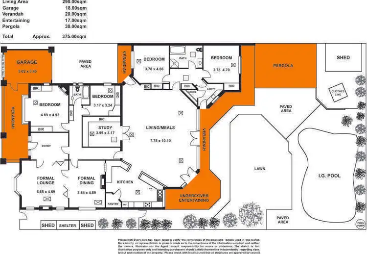 Floorplan of Homely house listing, 23 Sherbourne Road, Medindie Gardens SA 5081