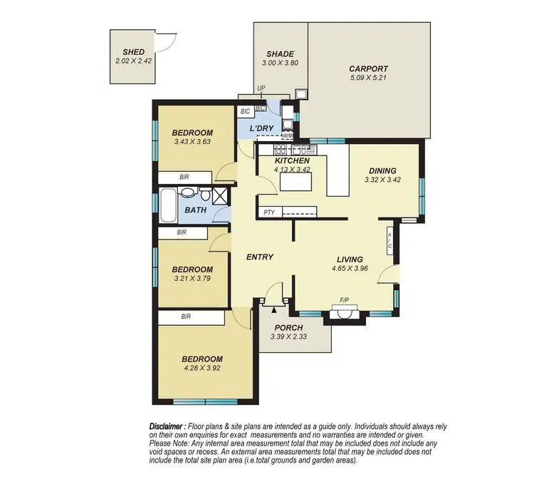 Floorplan of Homely house listing, 356 Sir Donald Bradman Drive, Brooklyn Park SA 5032