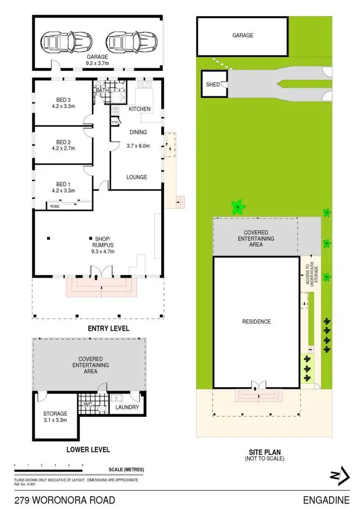 Floorplan of Homely house listing, 279 Woronora Road, Engadine NSW 2233