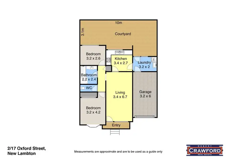 Floorplan of Homely house listing, 2/17 Oxford Street, New Lambton NSW 2305