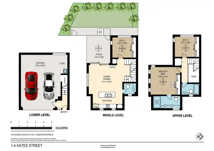 Floorplan of Homely townhouse listing, 1/4 Kates Street, Morningside QLD 4170
