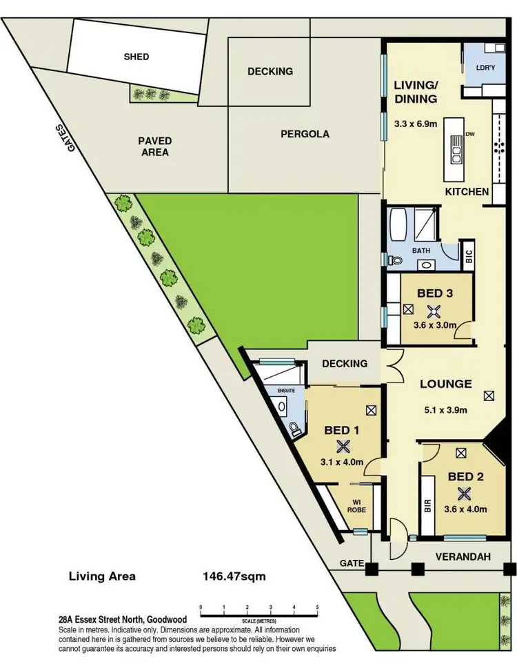 Floorplan of Homely house listing, 28A Essex North Street, Goodwood SA 5034