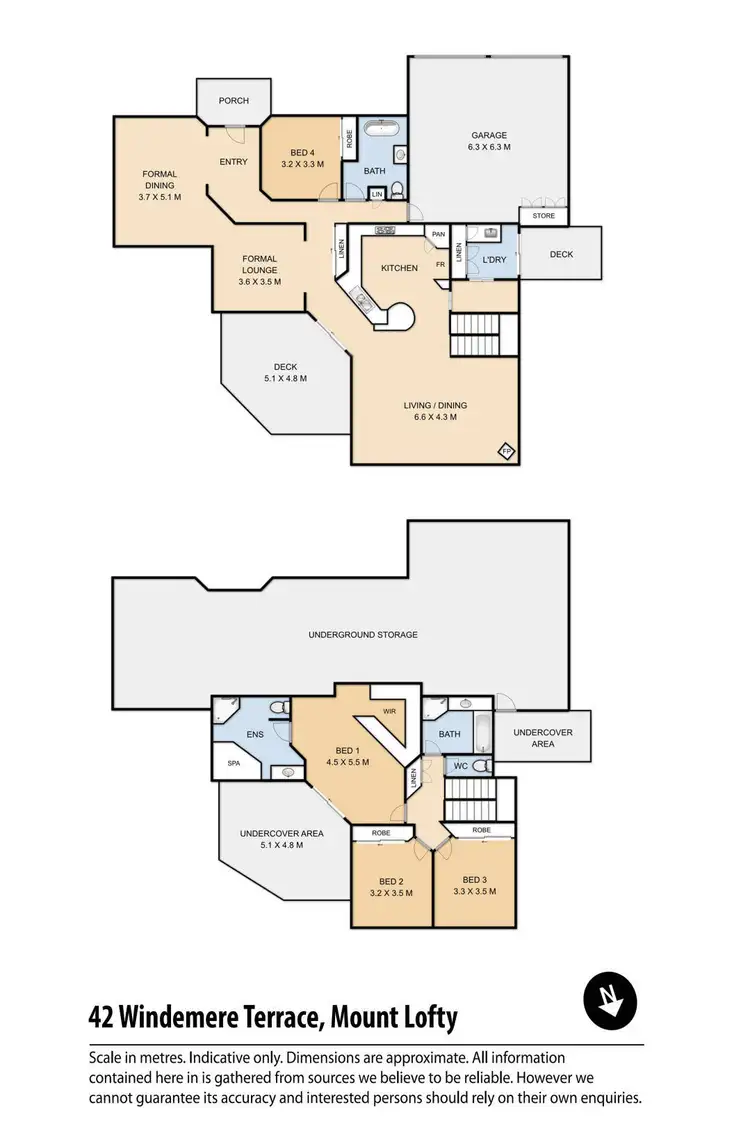 Floorplan of Homely house listing, 42 Windemere Terrace, Mount Lofty QLD 4350