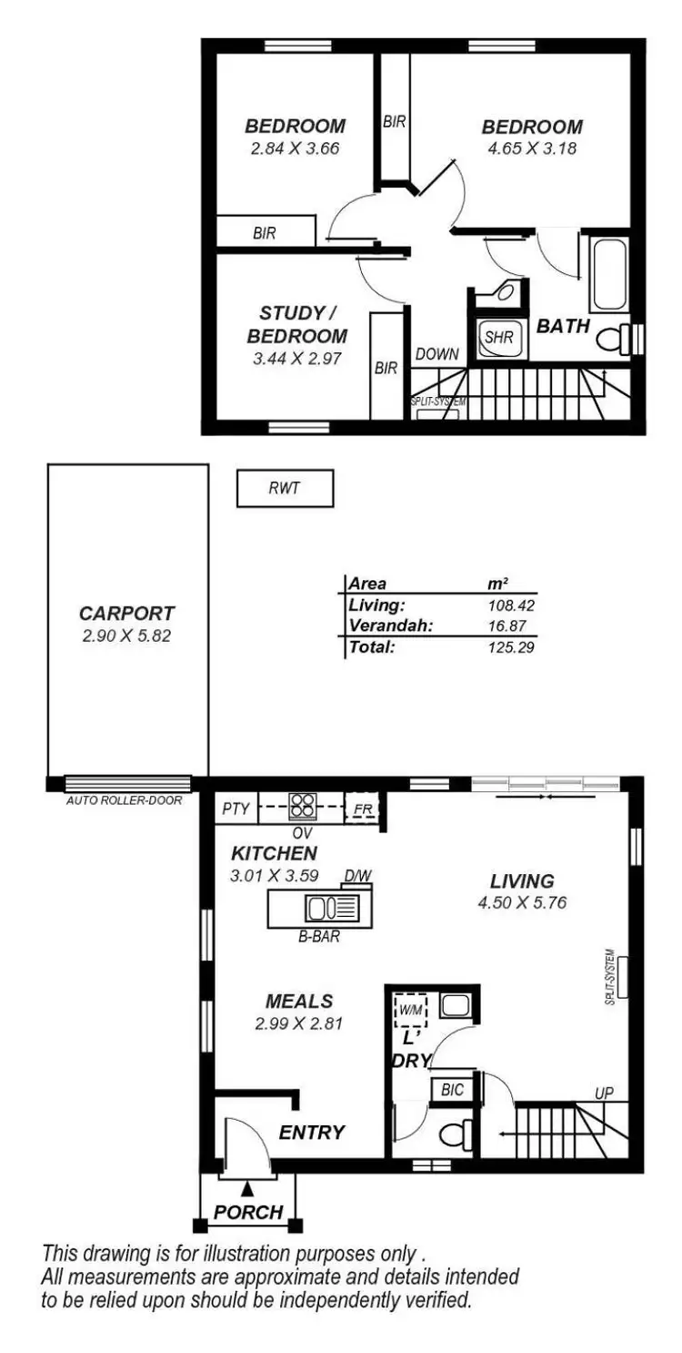 Floorplan of Homely house listing, 43A Adelaide Terrace, Ascot Park SA 5043
