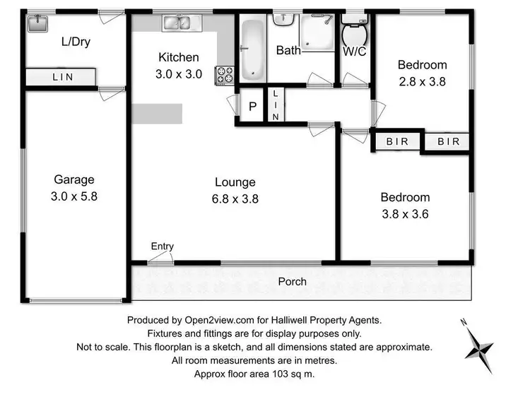 Floorplan of Homely unit listing, 1 & 2/154 James Street, Devonport TAS 7310