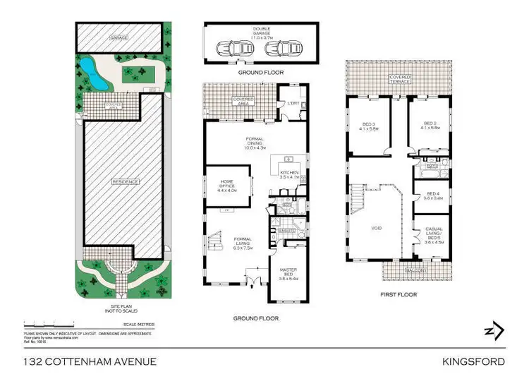 Floorplan of Homely house listing, 132 Cottenham Avenue, Kingsford NSW 2032