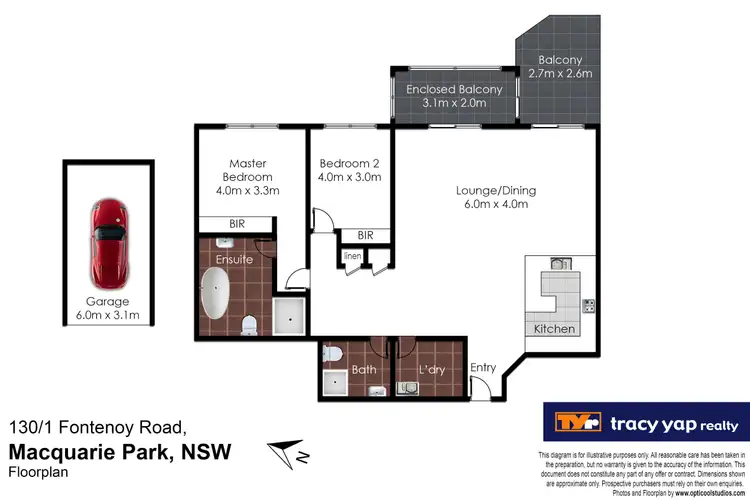 Floorplan of Homely apartment listing, 130/1-15 Fontenoy Road, Macquarie Park NSW 2113