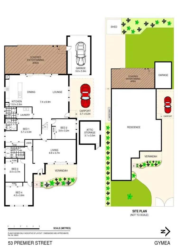 Floorplan of Homely house listing, 53 Premier Street, Gymea NSW 2227