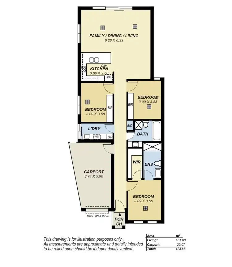 Floorplan of Homely house listing, 8 Seaforth Avenue, Dover Gardens SA 5048