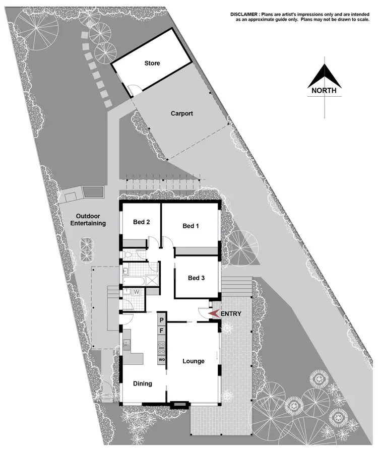 Floorplan of Homely house listing, 48 Dunstan Street, Curtin ACT 2605