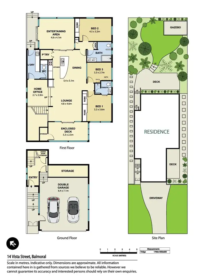 Floorplan of Homely house listing, 14 Vista Street, Balmoral QLD 4171