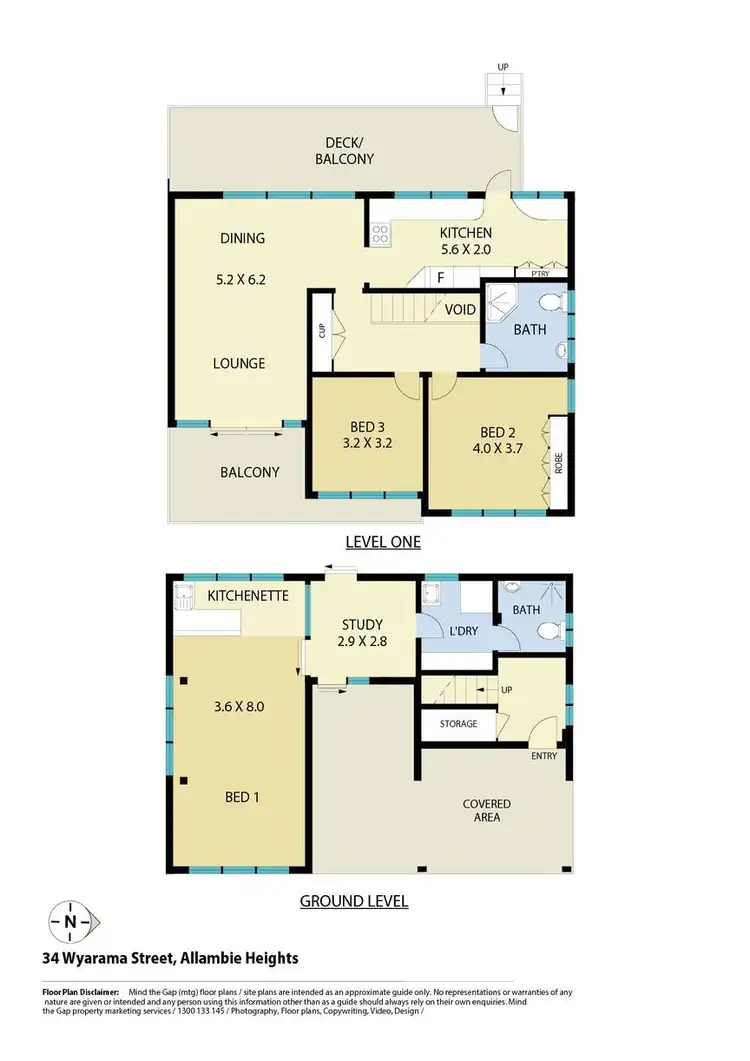 Floorplan of Homely house listing, 34 Wyarama Street, Allambie Heights NSW 2100