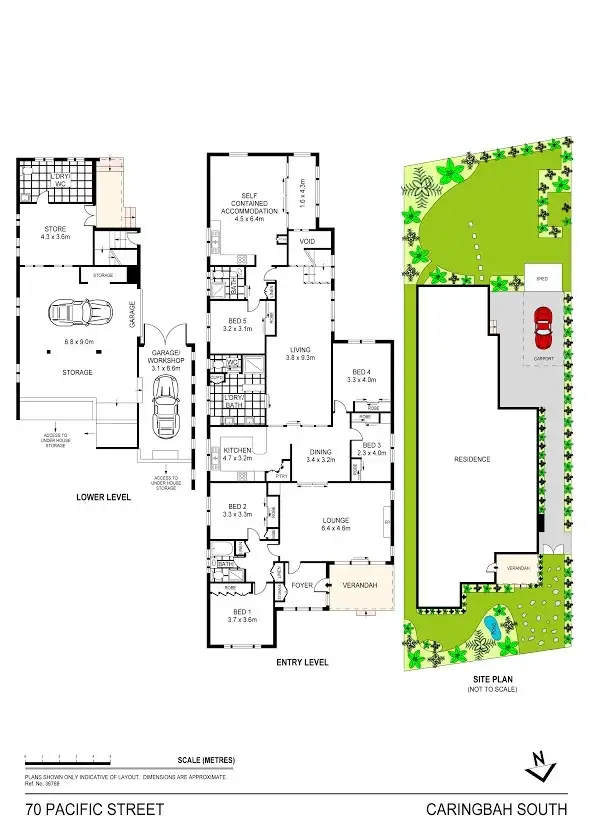Floorplan of Homely house listing, 70 Pacific Street, Caringbah South NSW 2229
