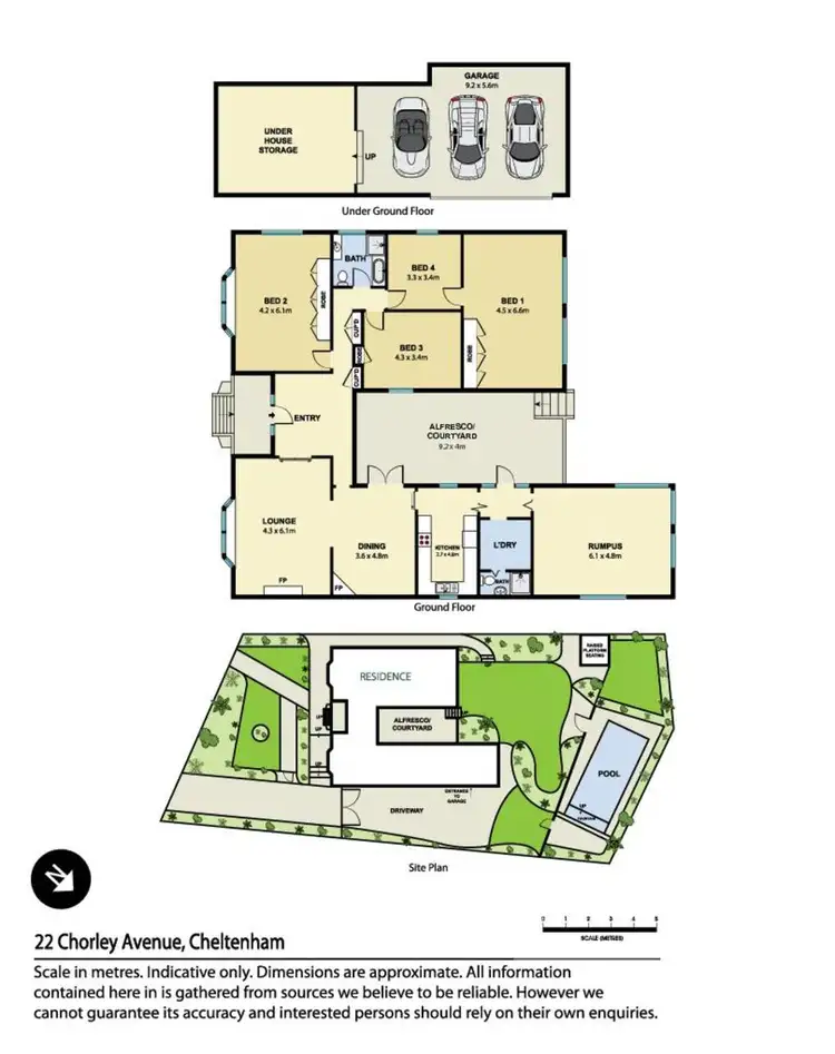 Floorplan of Homely house listing, 22 Chorley Avenue, Cheltenham NSW 2119