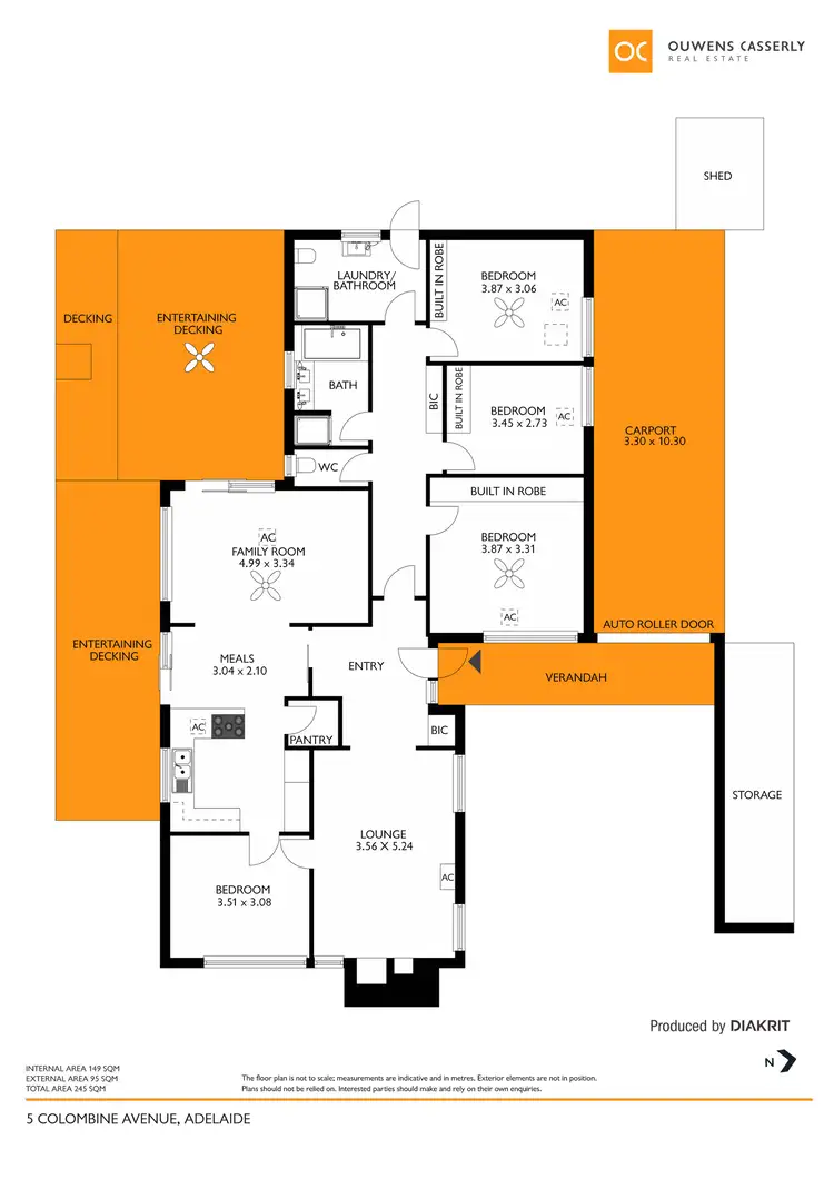 Floorplan of Homely house listing, 5 Columbine Avenue, West Lakes Shore SA 5020