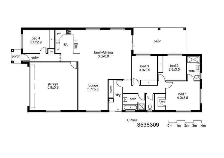 Floorplan of Homely house listing, Address available on request