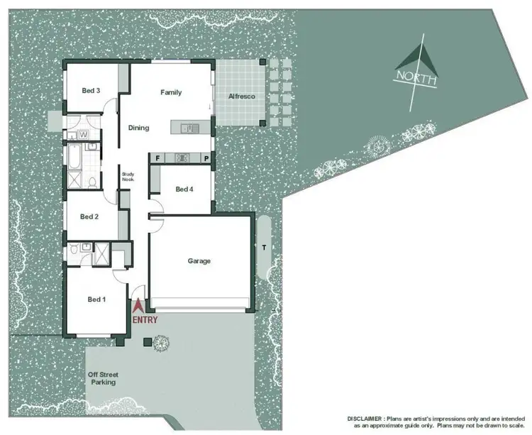 Floorplan of Homely house listing, 3A Warramoo Crescent, Narrabundah ACT 2604