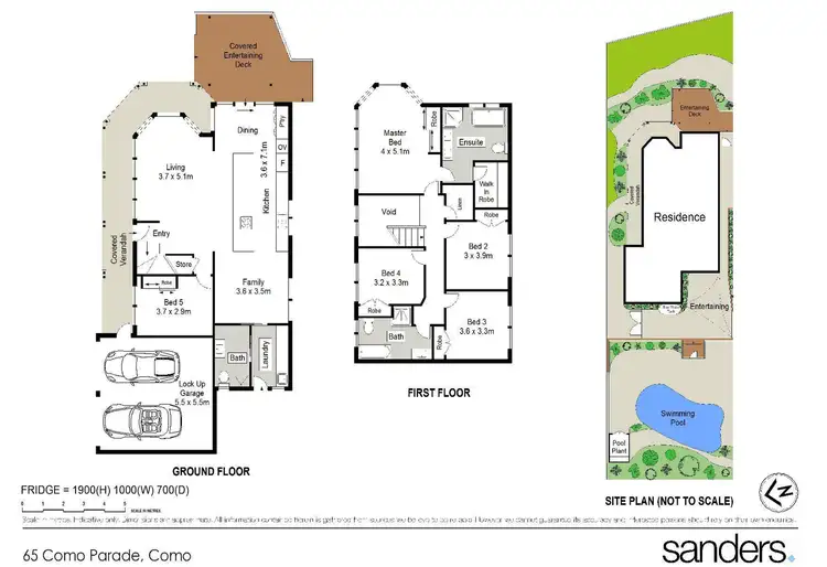 Floorplan of Homely house listing, 65 Como Parade, Como NSW 2226