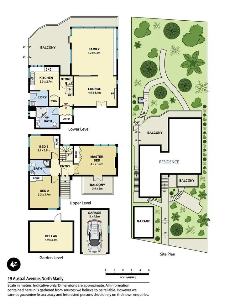Floorplan of Homely house listing, 19 Austral Avenue, North Manly NSW 2100