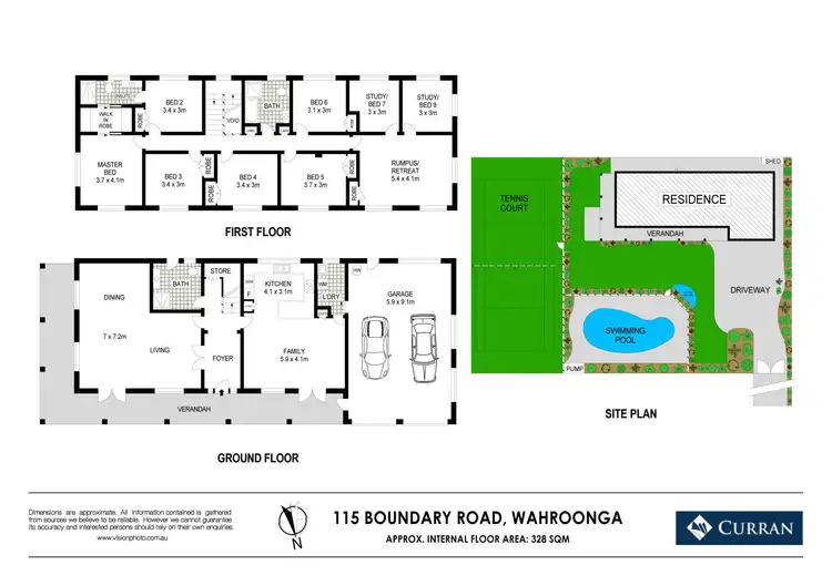 Floorplan of Homely house listing, 115 Boundary Road, Wahroonga NSW 2076