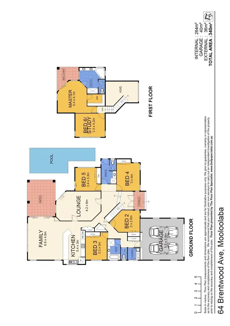 Floorplan of Homely house listing, 64 Brentwood Avenue, Mooloolaba QLD 4557