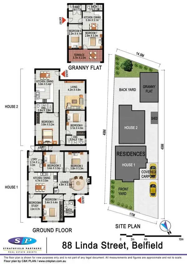 Floorplan of Homely house listing, 88 Linda Street, Belfield NSW 2191