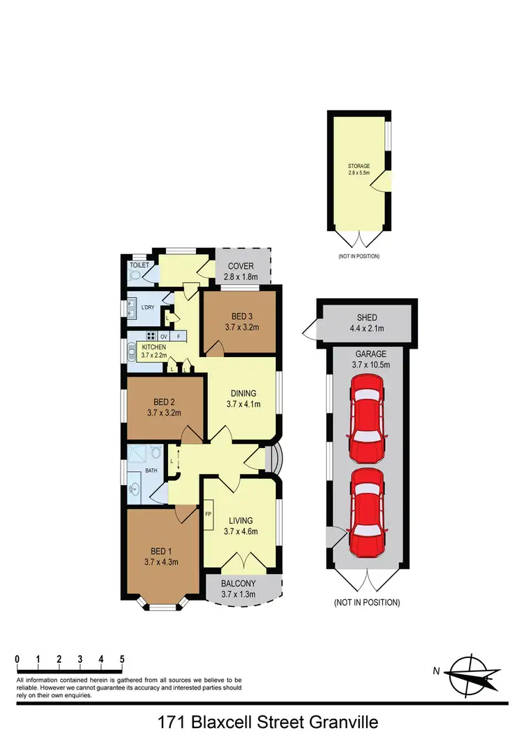 Floorplan of Homely house listing, 171 Blaxcell Street, Granville NSW 2142