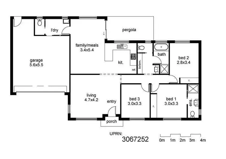 Floorplan of Homely semi-detached listing, Address available on request