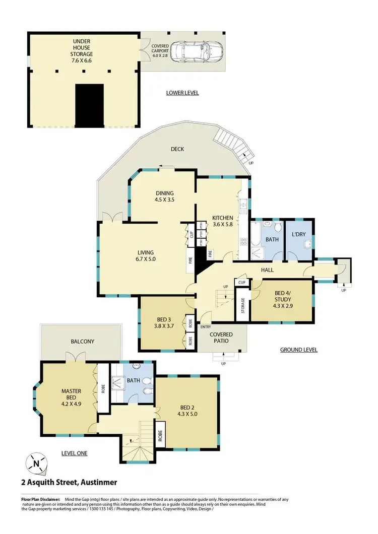 Floorplan of Homely house listing, 2 Asquith Street, Austinmer NSW 2515