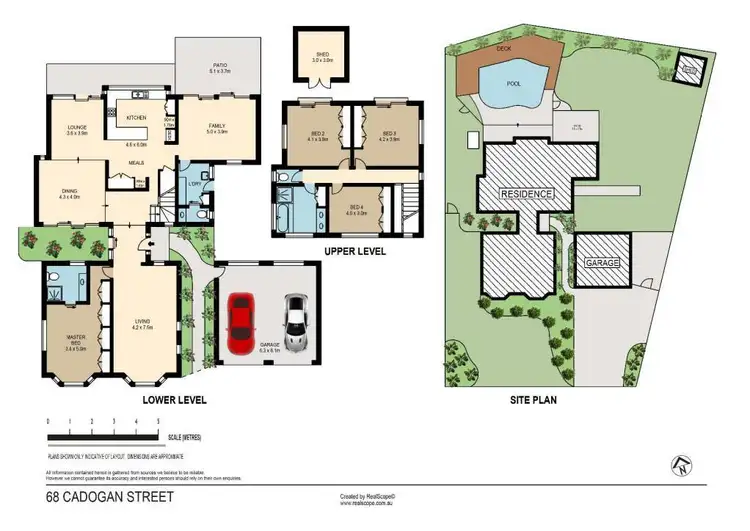 Floorplan of Homely house listing, 68 Cadogan Street, Carindale QLD 4152