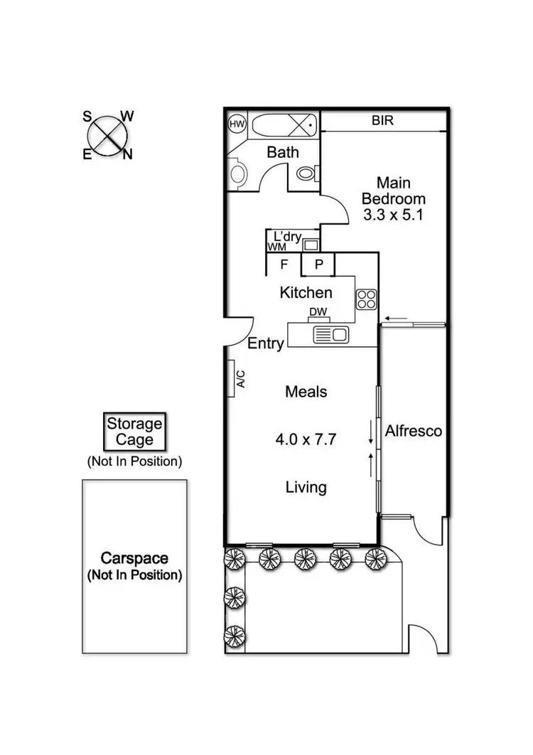 Floorplan of Homely apartment listing, 4/1A Wilkinson Street, Reservoir VIC 3073