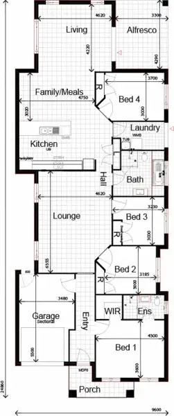 Floorplan of Homely house listing, Address available on request