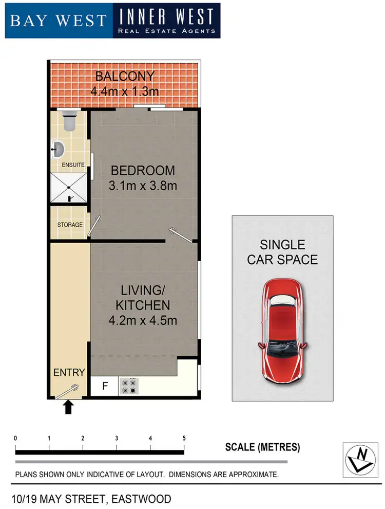 Floorplan of Homely apartment listing, 10/19 May Street, Eastwood NSW 2122