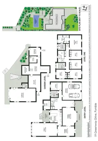 Floorplan of Homely house listing, 19 Greenway Drive, Pymble NSW 2073