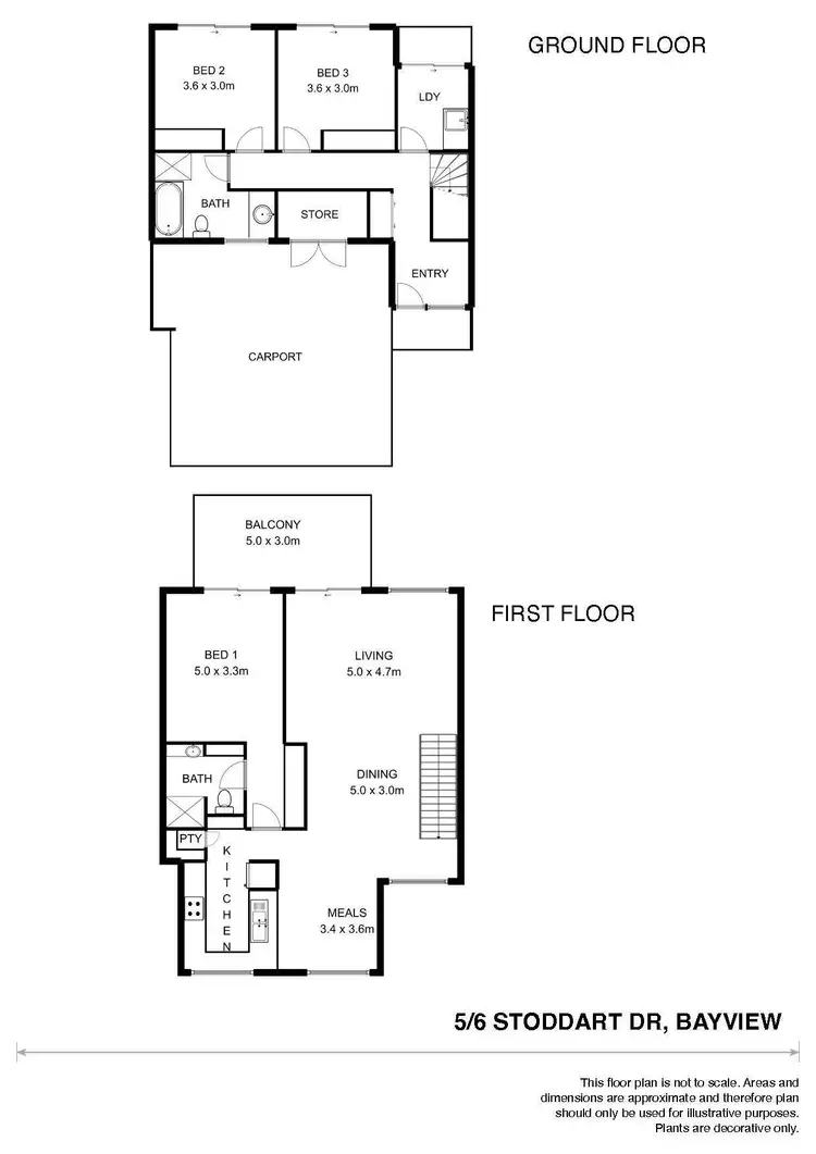 Floorplan of Homely house listing, 5/6 Stoddart Drive, Bayview NT 820