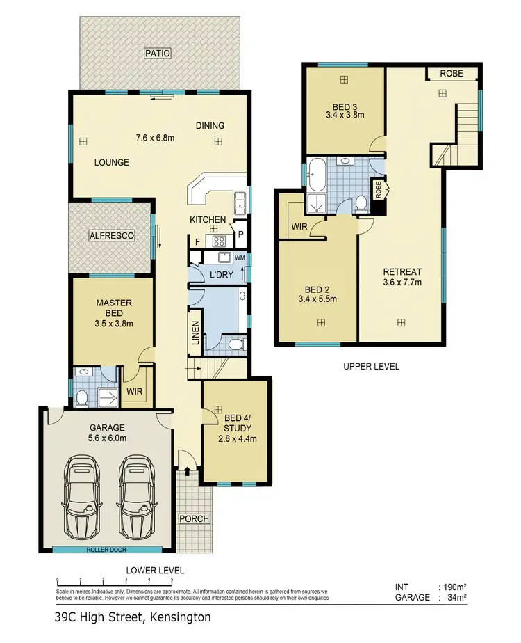 Floorplan of Homely house listing, 39C High Street, Kensington SA 5068