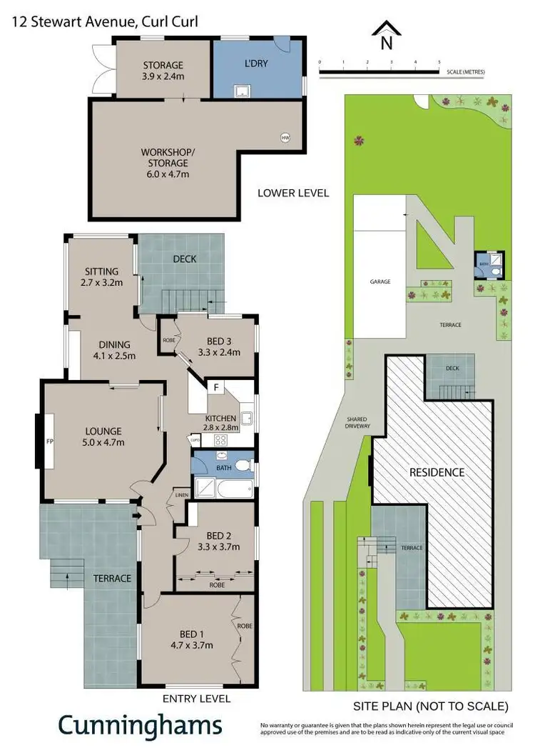 Floorplan of Homely house listing, 12 Stewart Ave, Curl Curl NSW 2096